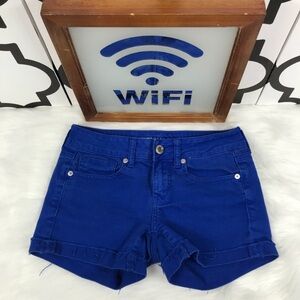Women's Blue Denim Shorts